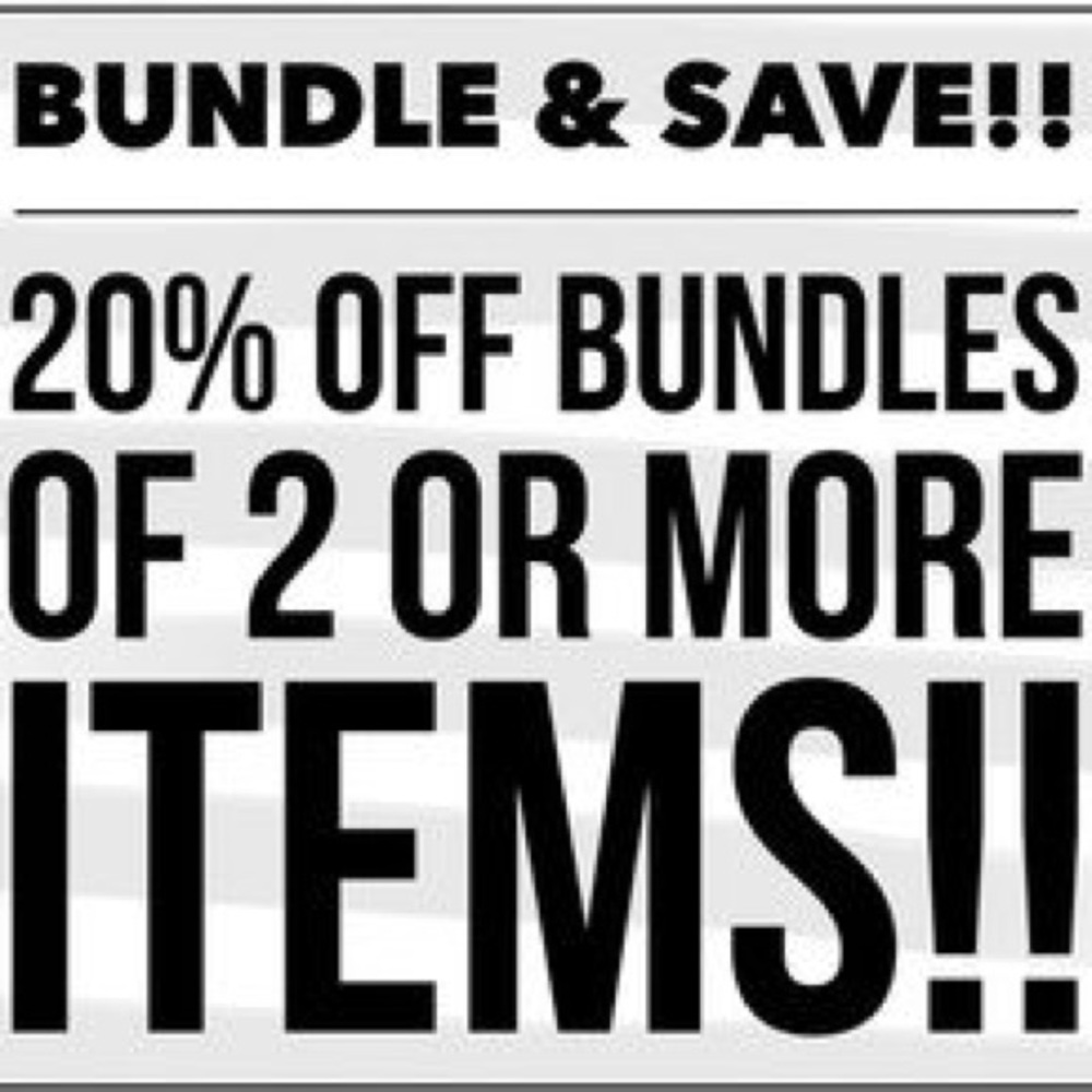 2 or more items qualifies you for 20% off